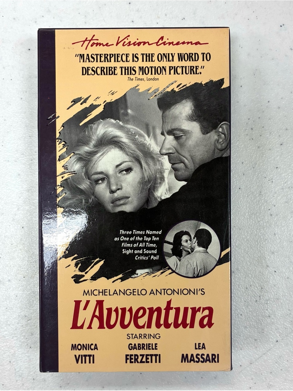 L’Avventura VHS Tape—